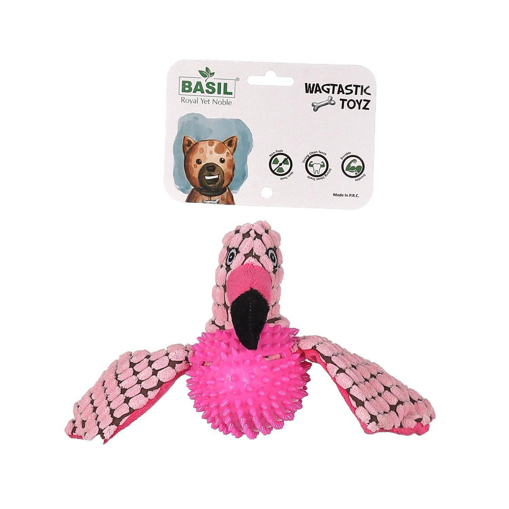 Bird Plush Toy with Squeaky Neck And TPR. - Bark N' Bones By Bella