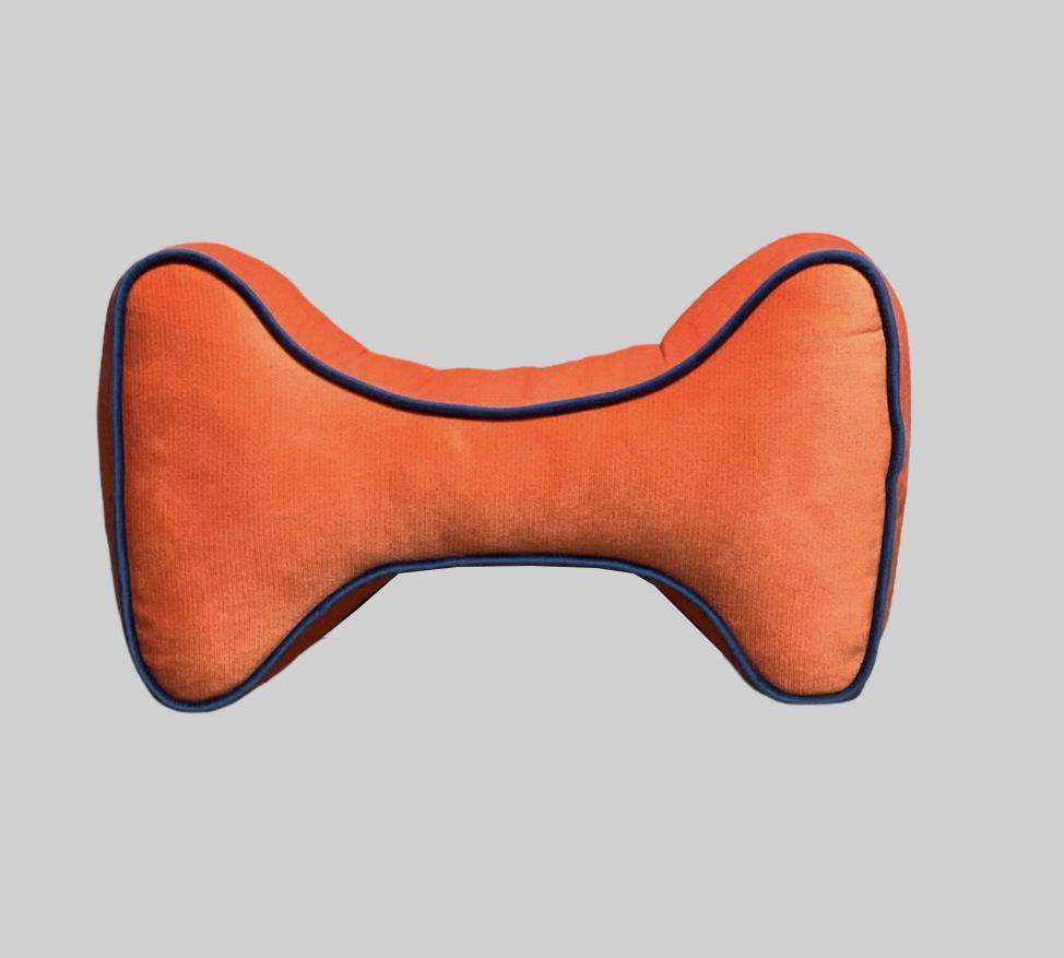 Orange Cushions with Piping - Bark N' Bones By Bella